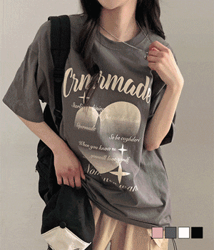 [무료배송] 메디하트 그래픽 루즈핏 반팔 티셔츠